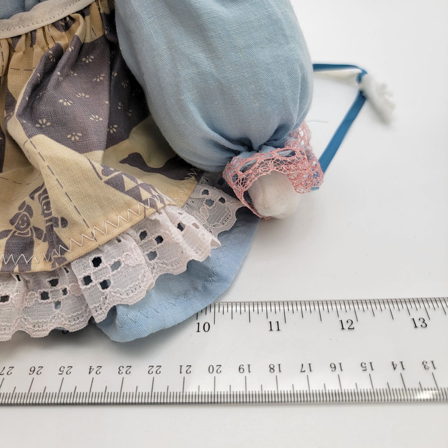 Vintage Handmade Granny Mouse Plush Handmade