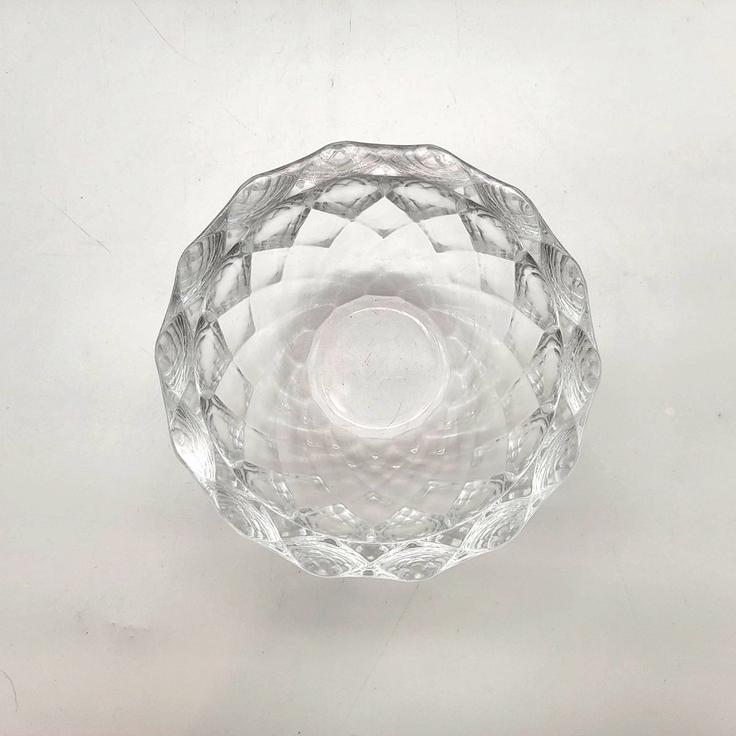 Orrefors Haga Crystal Bowl By Berit Johansson