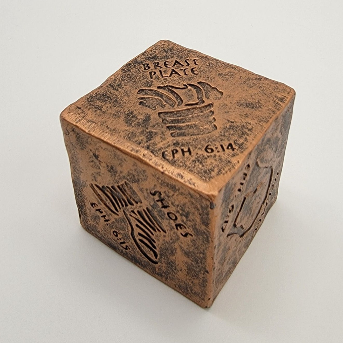 Dicksons Full Armor Of God Cube Sculpture