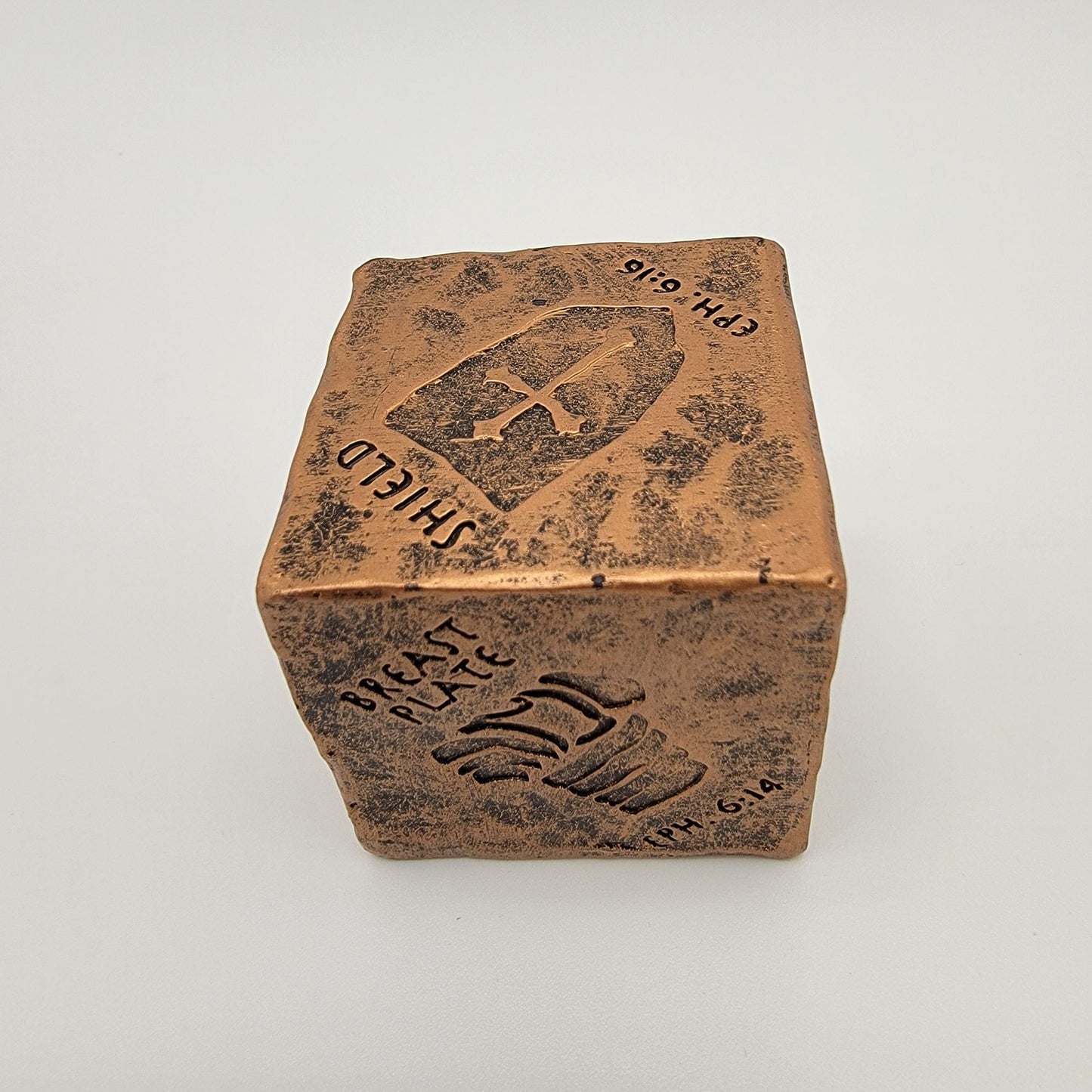 Dicksons Full Armor Of God Cube Sculpture