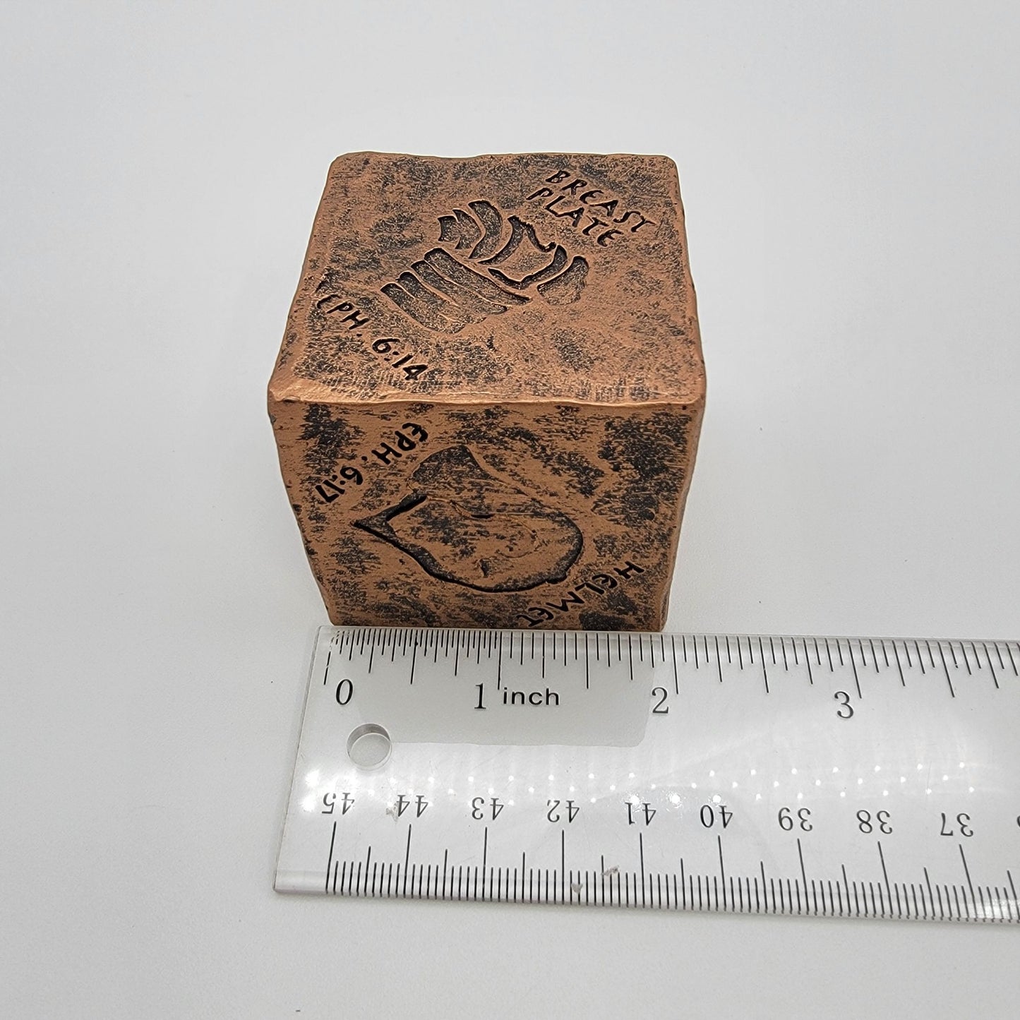 Dicksons Full Armor Of God Cube Sculpture