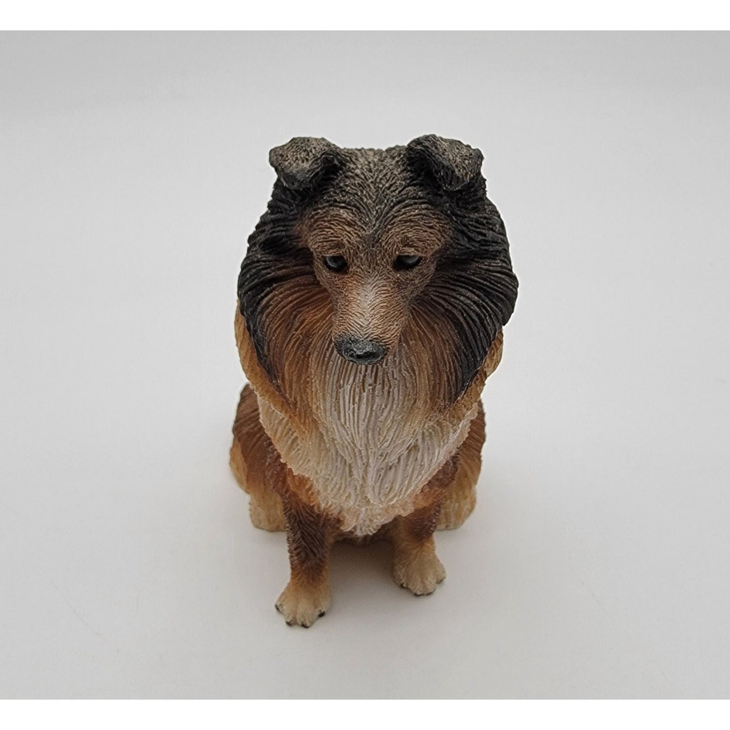 Vintage Living Stone Rough Collie Dog Figurine