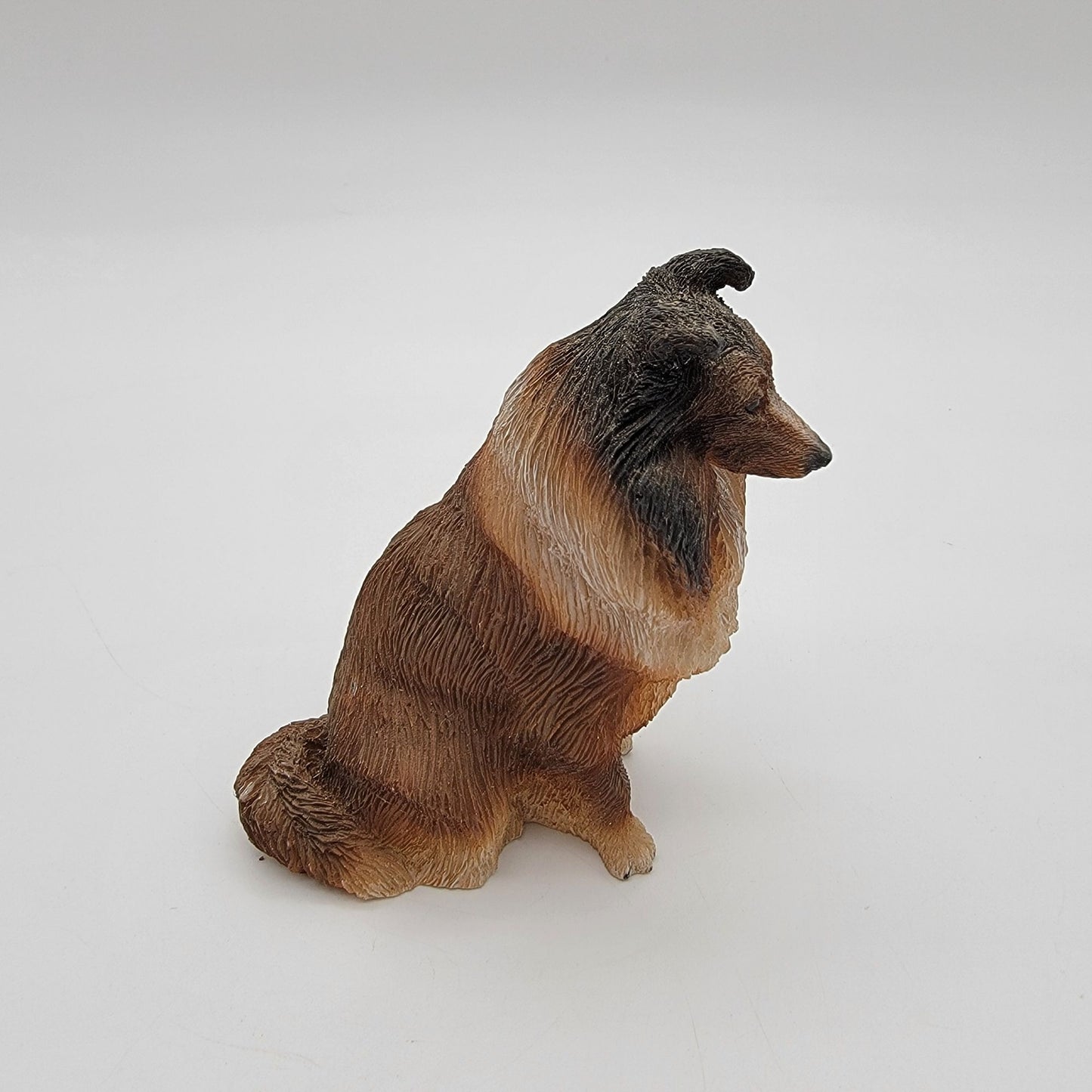 Vintage Living Stone Rough Collie Dog Figurine