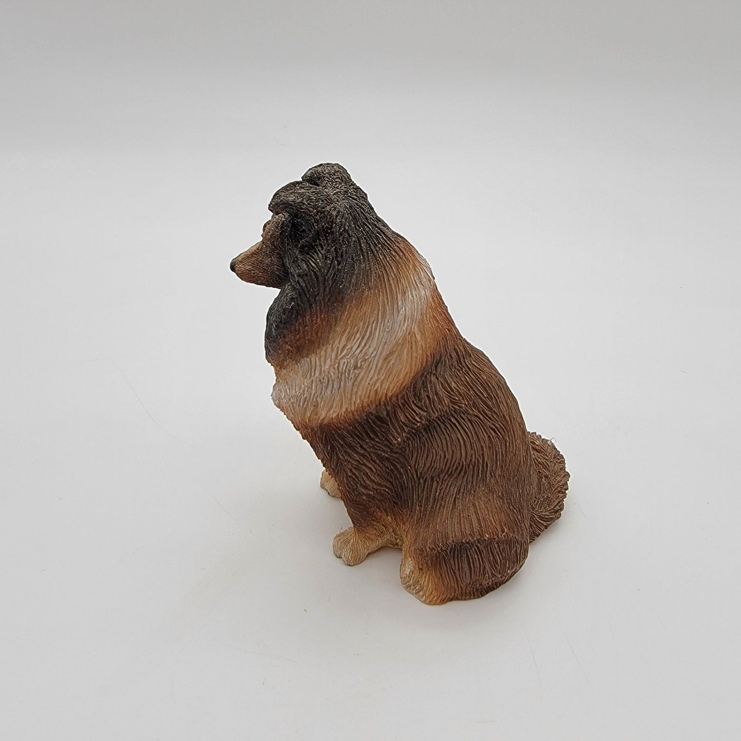 Vintage Living Stone Rough Collie Dog Figurine