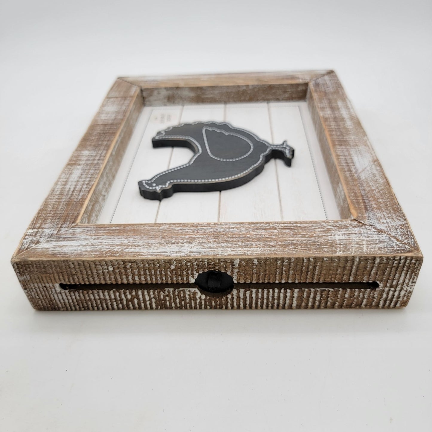 Double-Sided Rustic Chicken & Eggs Wall Art