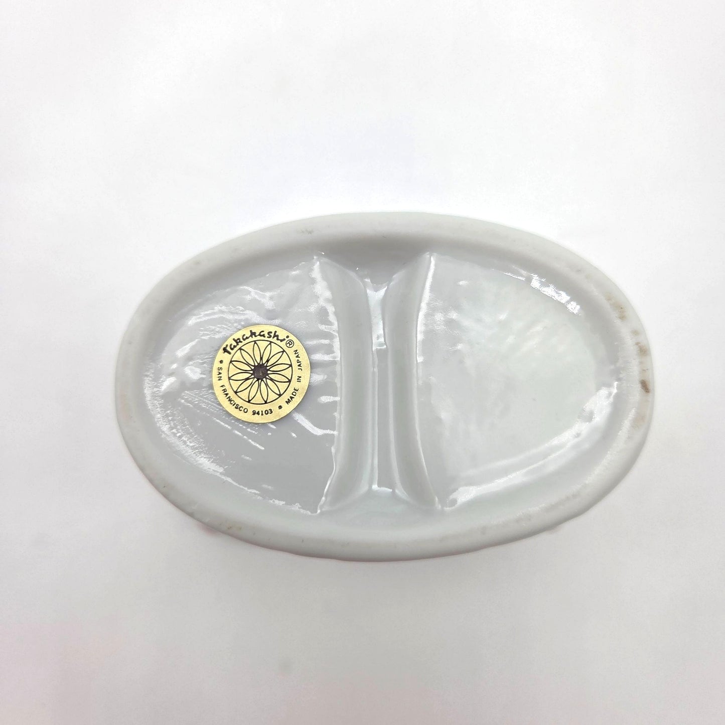 Vintage 3 Pc Takahashi Japan Birds Bathroom Set