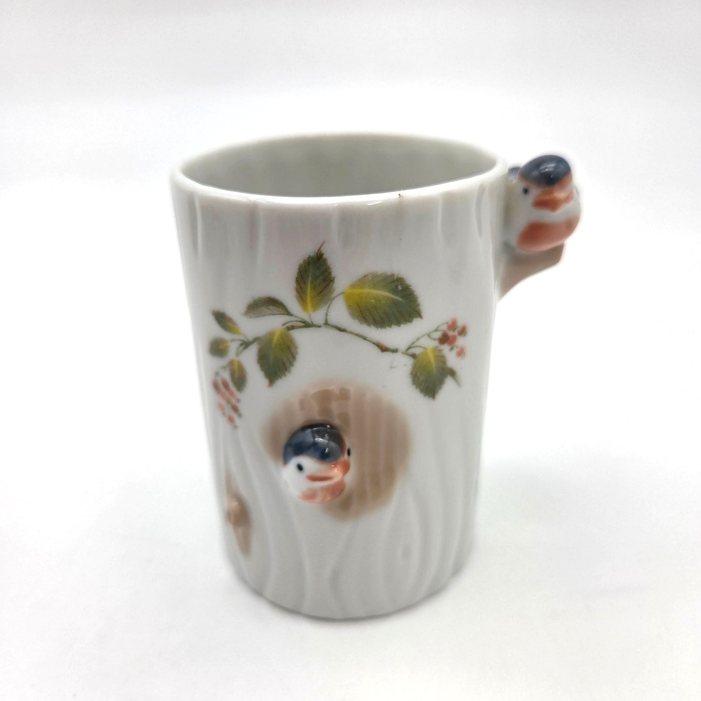 Vintage 3 Pc Takahashi Japan Birds Bathroom Set