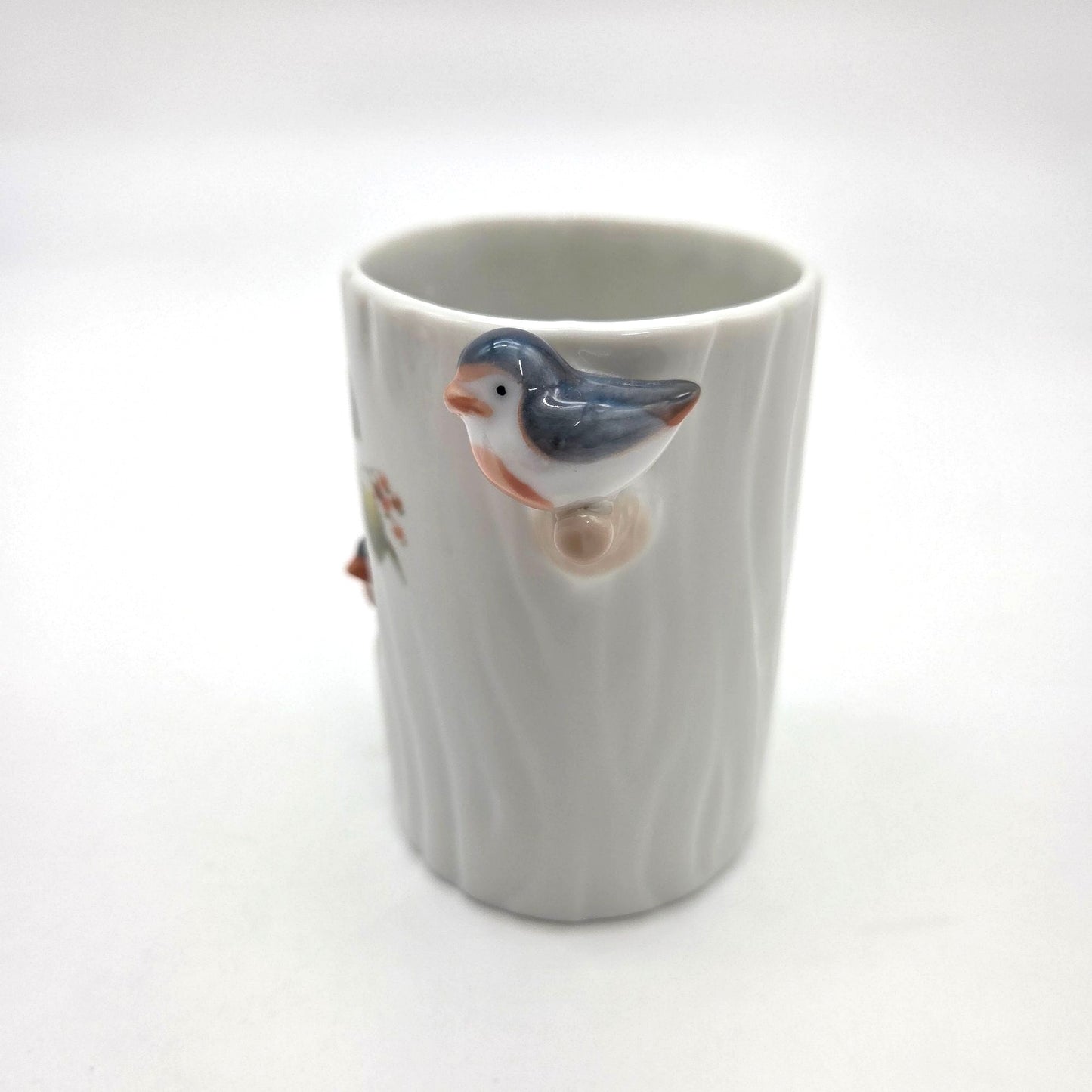 Vintage 3 Pc Takahashi Japan Birds Bathroom Set