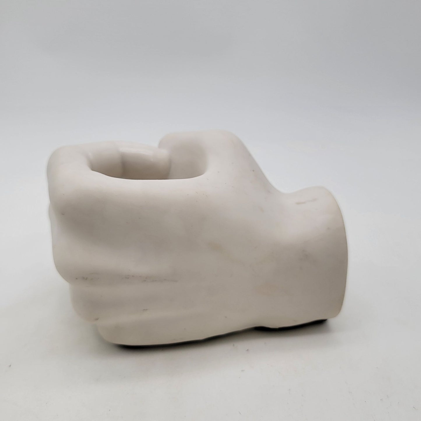 Porcelain Fist-Shaped Vase Or Planter
