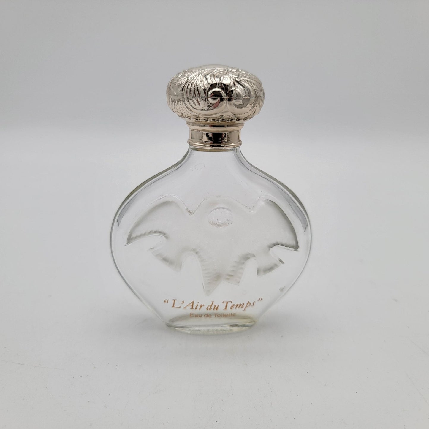 Vintage Nina Ricci LAir Du Temps Lalique Crystal Eau De Toilette Bottle France