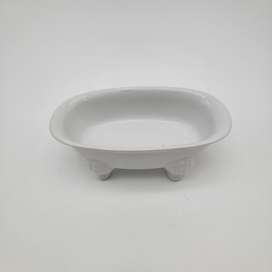 Mini Bathtub Soap Dish By BIA Cordon Bleu White Porcelain