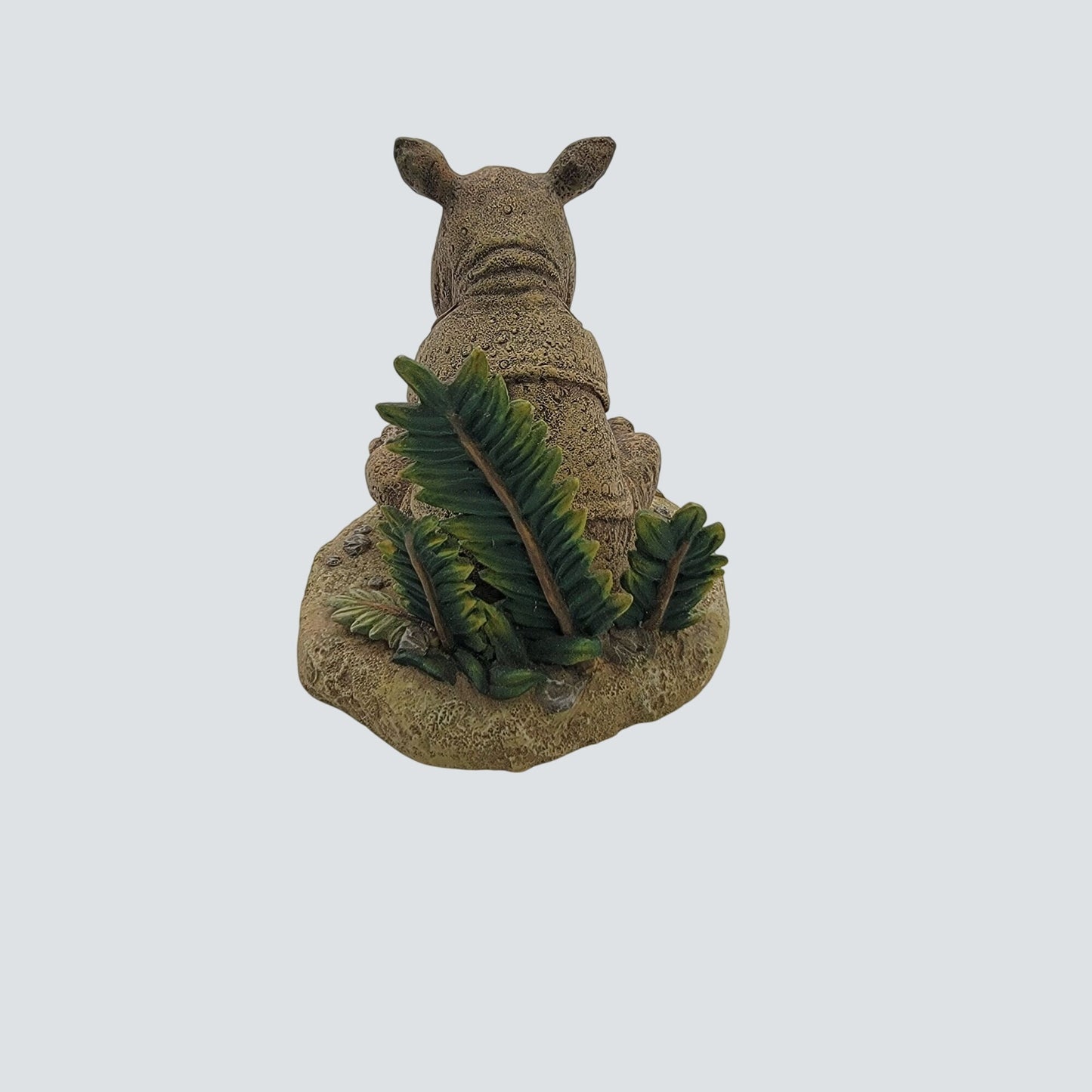 1995 The Hamilton Collection Rhinoceros Sculpture