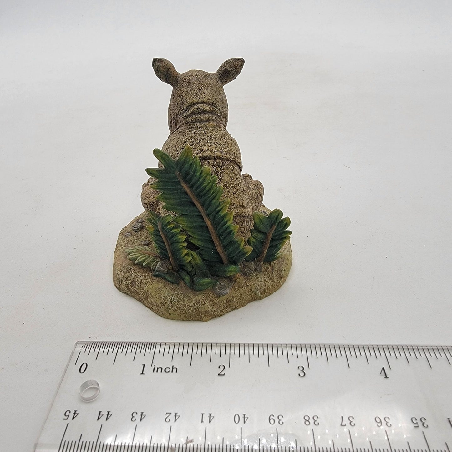 1995 The Hamilton Collection Rhinoceros Sculpture