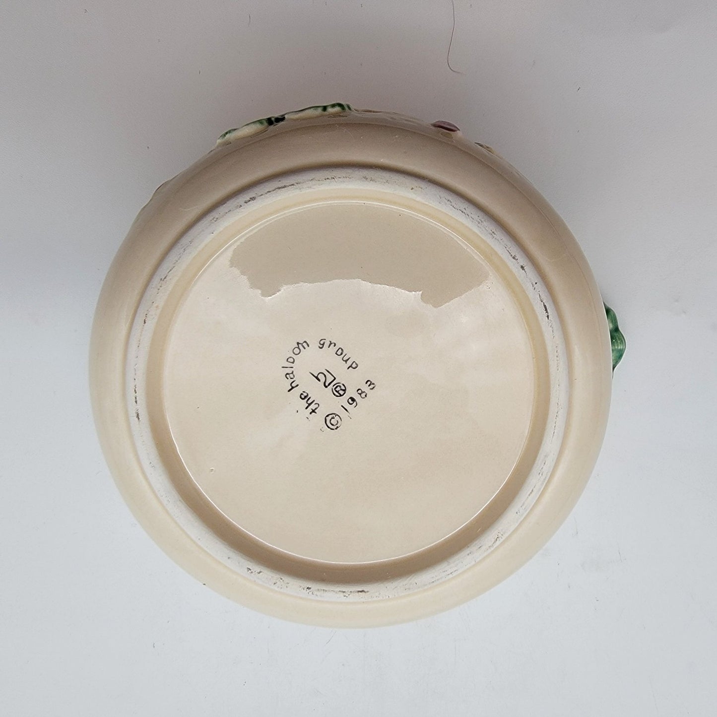 1983 Haldon Group Rabbit Parade Pot with Carrot Spreader
