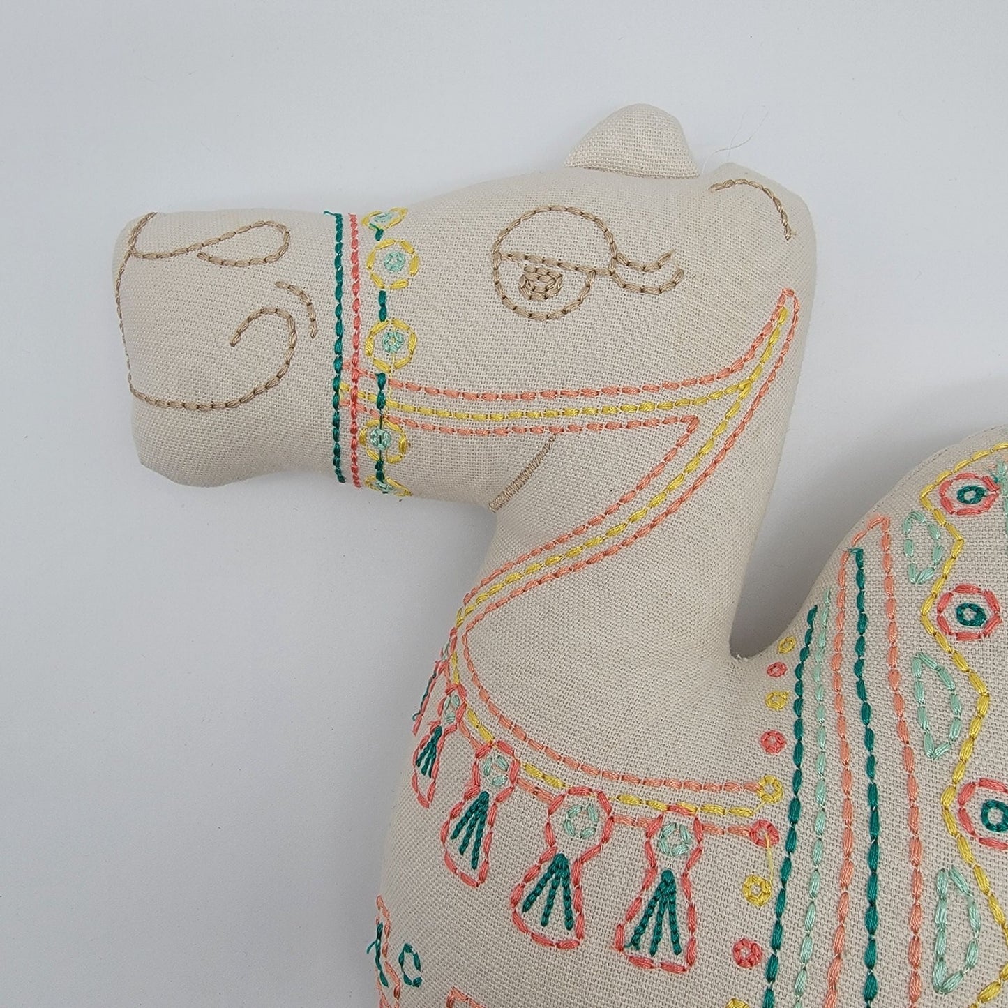 Pillowfort Embroidered Camel Pillow