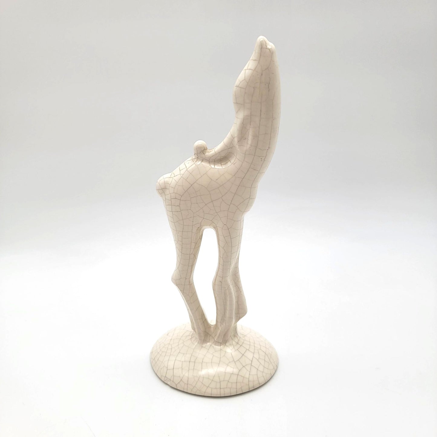 Art Deco Pacific Pottery Deer Fawn Figurine