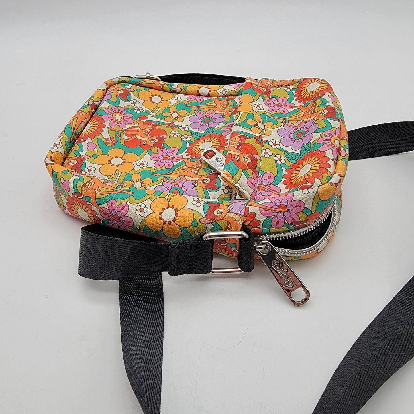 Buckle-Down Disney Bambi Retro Flower Crossbody Bag Purse