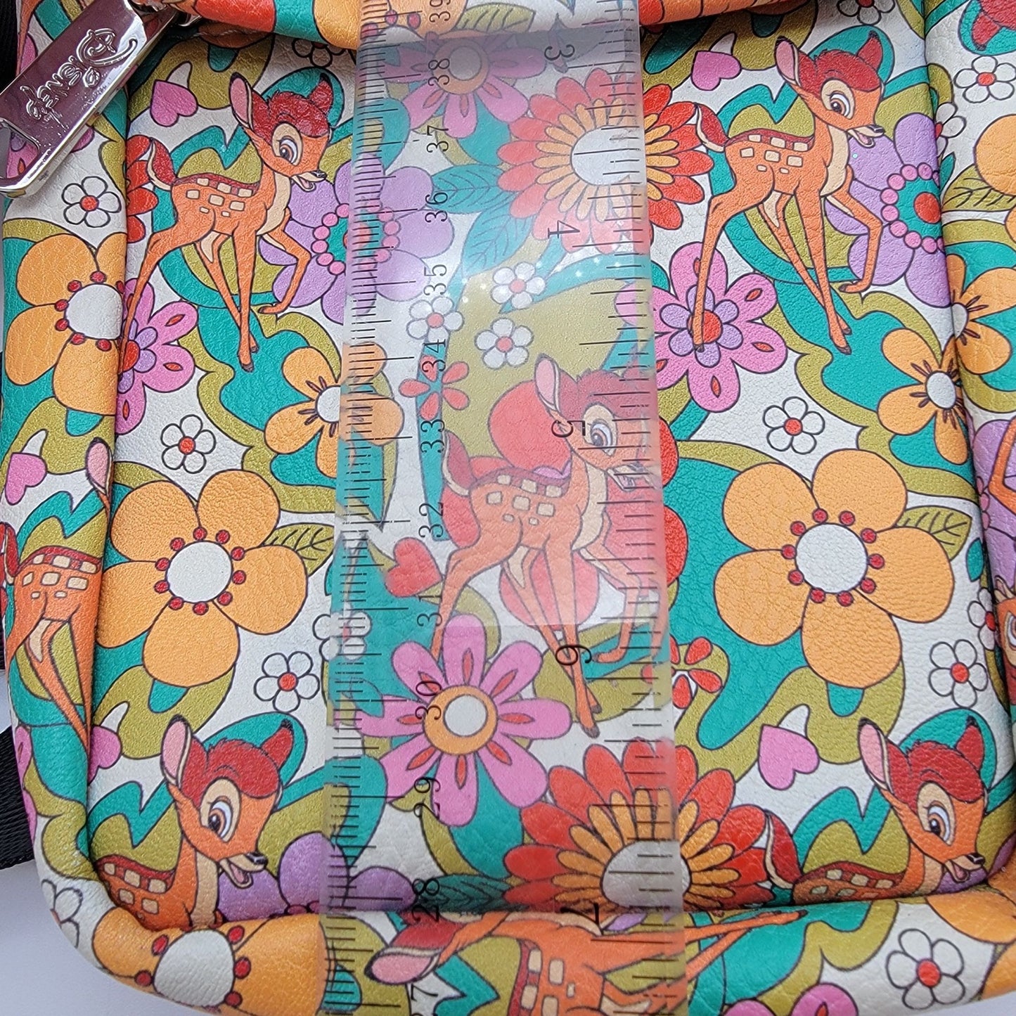 Buckle-Down Disney Bambi Retro Flower Crossbody Bag Purse