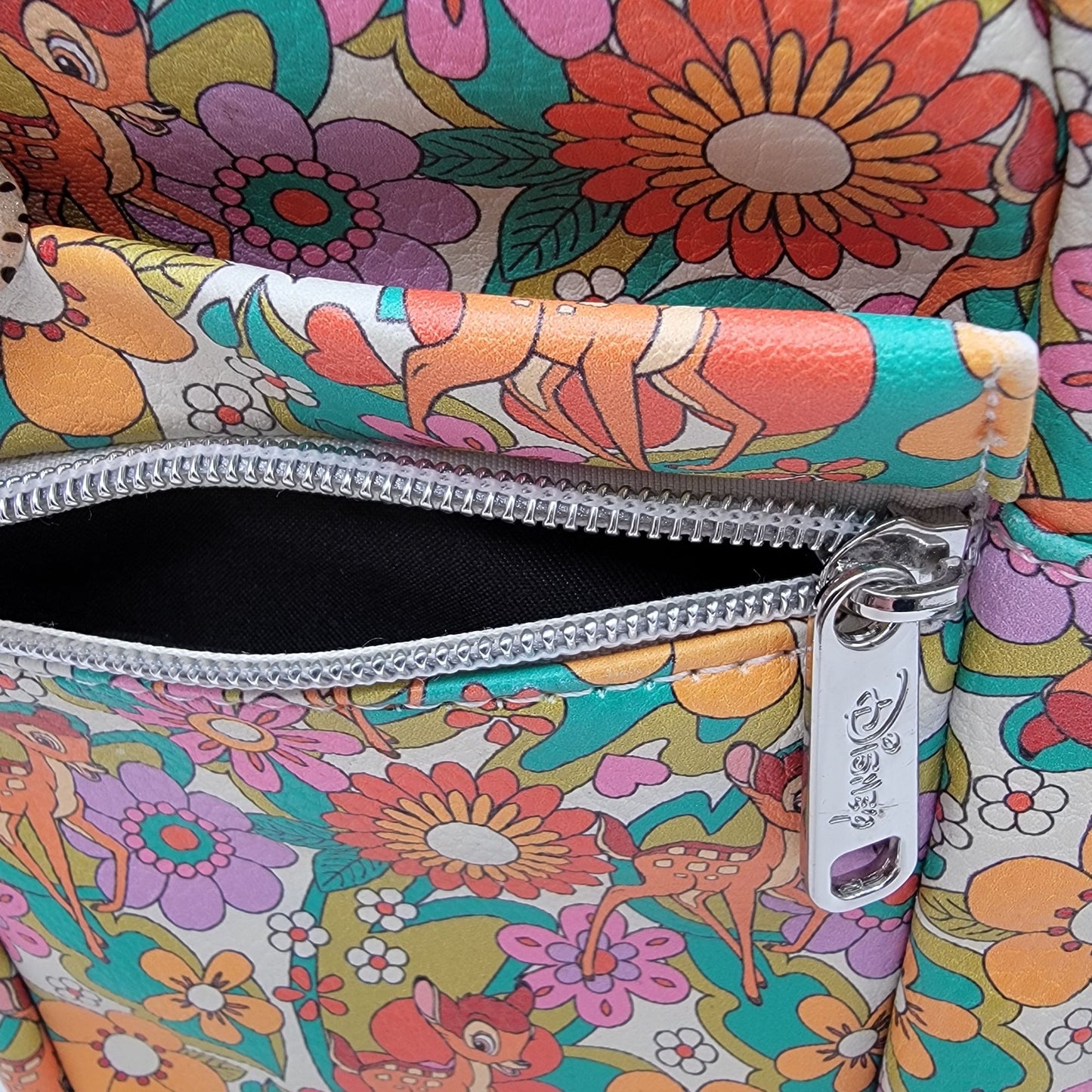 Buckle-Down Disney Bambi Retro Flower Crossbody Bag Purse