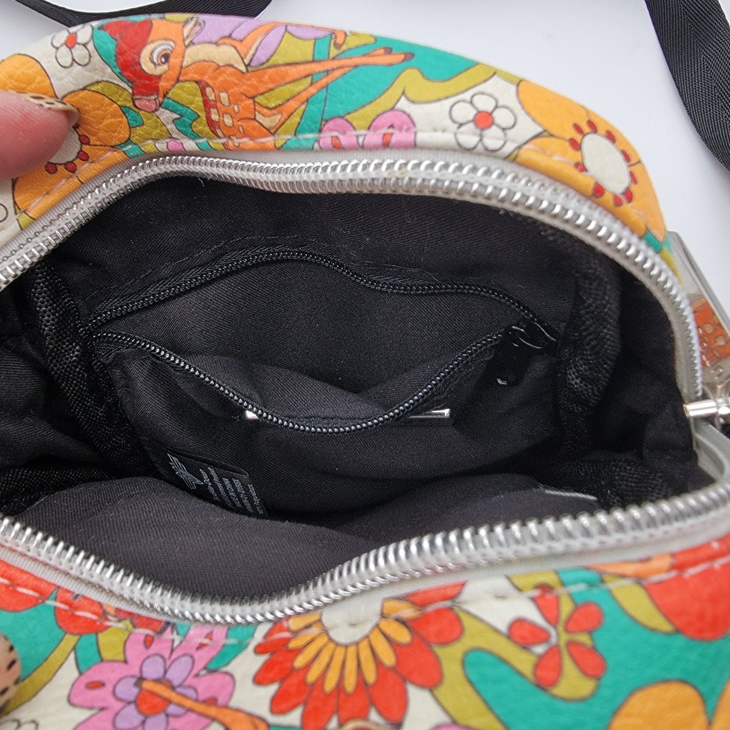 Buckle-Down Disney Bambi Retro Flower Crossbody Bag Purse