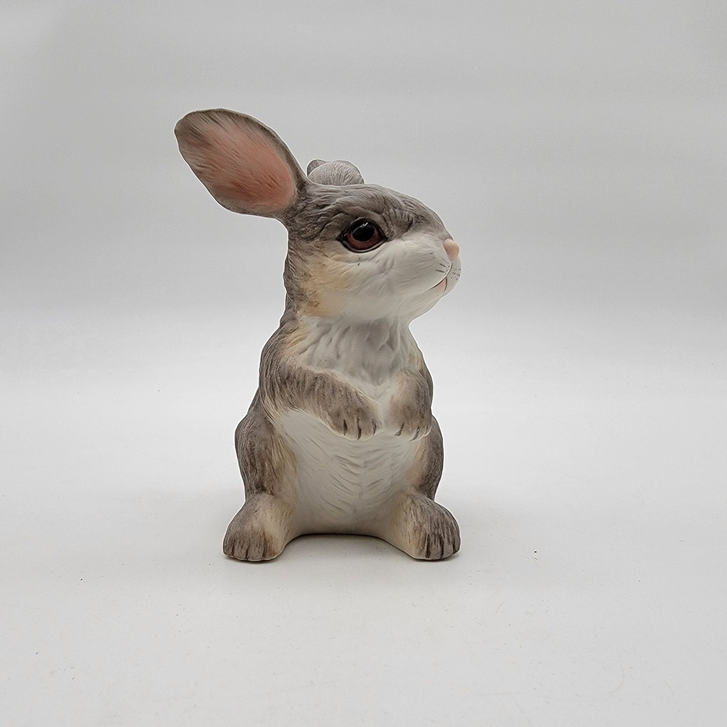 Vintage Boehm Brown Sitting Rabbit Fine Porcelain Figurine 400-86