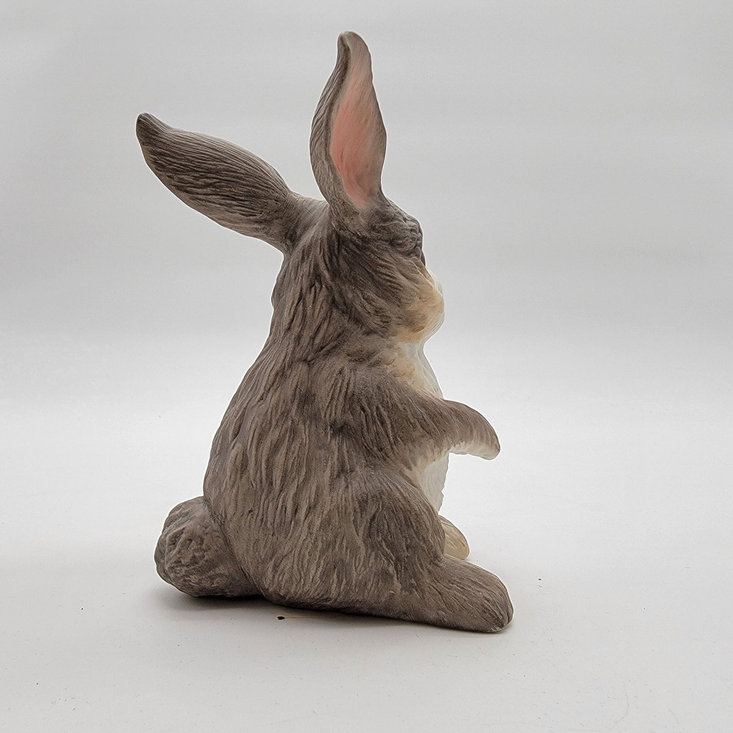 Vintage Boehm Brown Sitting Rabbit Fine Porcelain Figurine 400-86