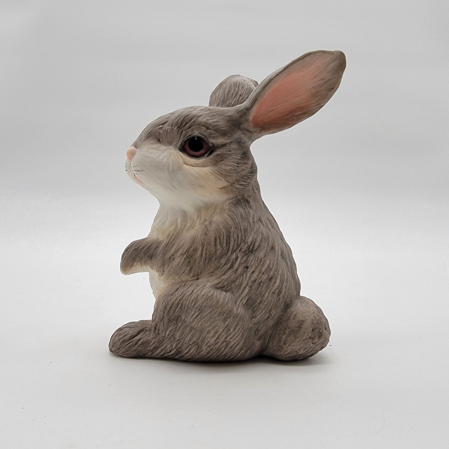 Vintage Boehm Brown Sitting Rabbit Fine Porcelain Figurine 400-86