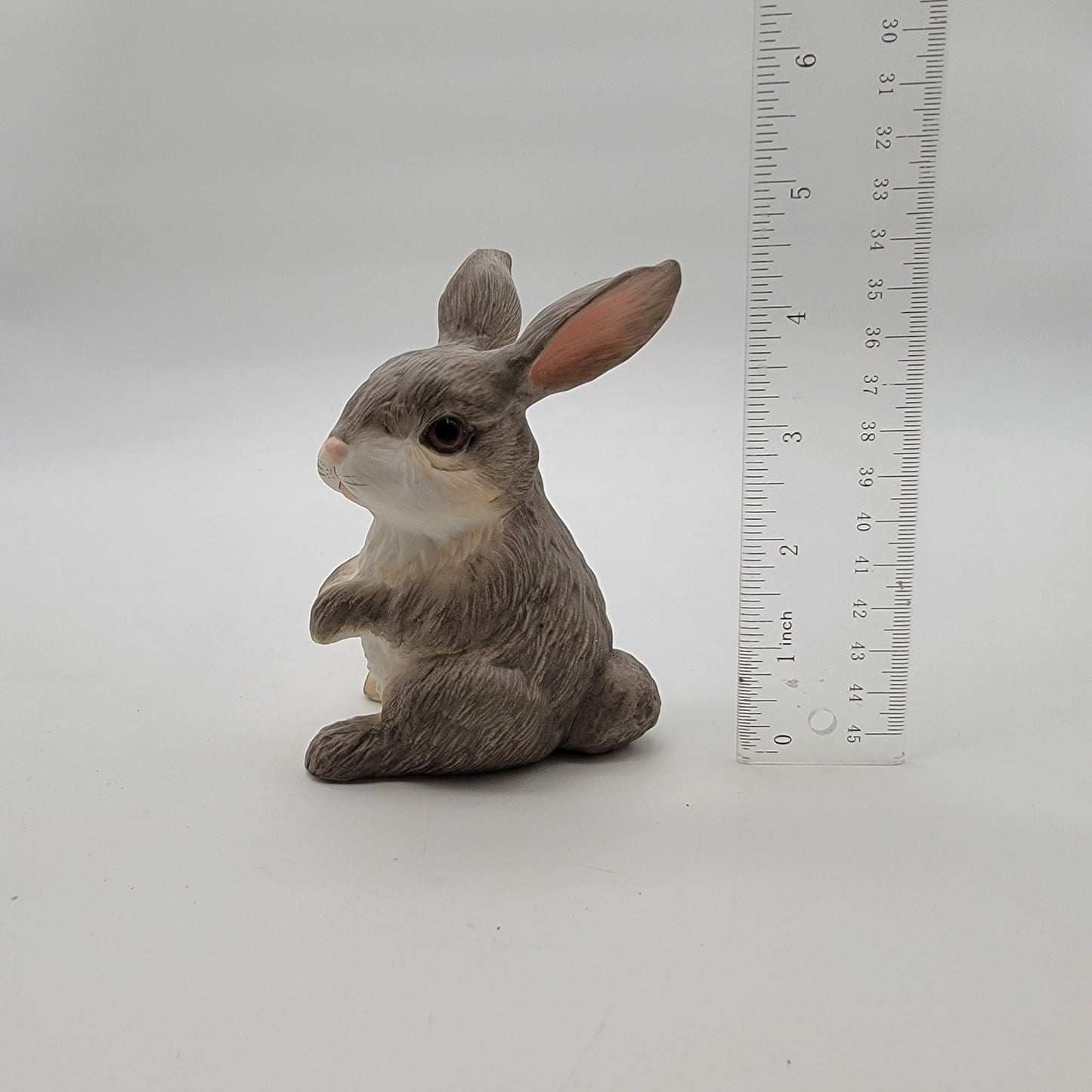 Vintage Boehm Brown Sitting Rabbit Fine Porcelain Figurine 400-86