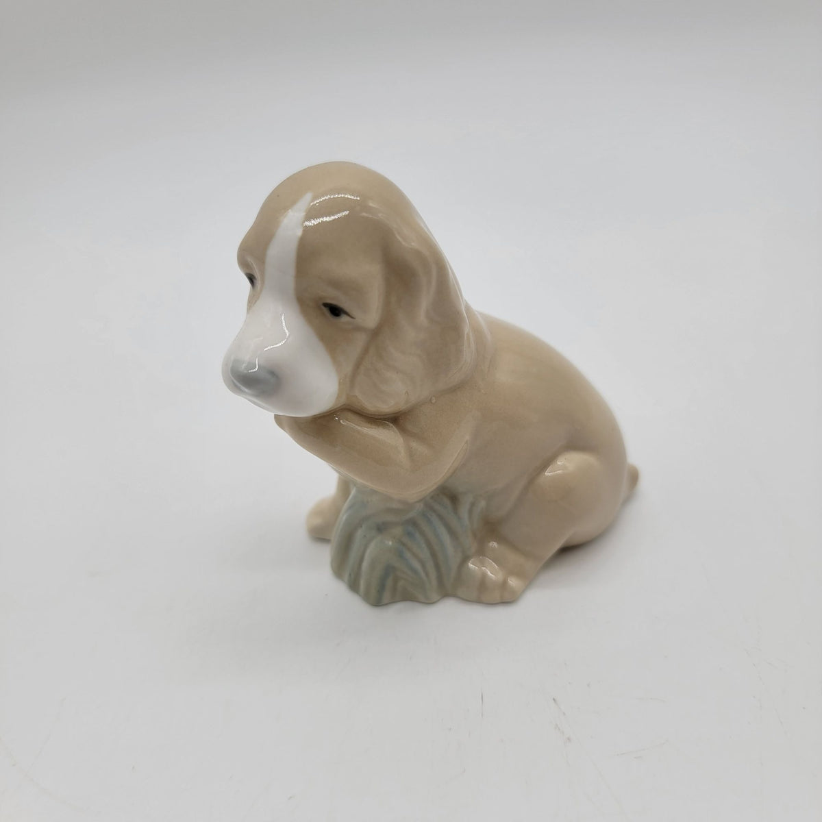 Miguel Requena Porcelain Puppy Dog Figurine