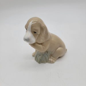 Miguel Requena Porcelain Puppy Dog Figurine