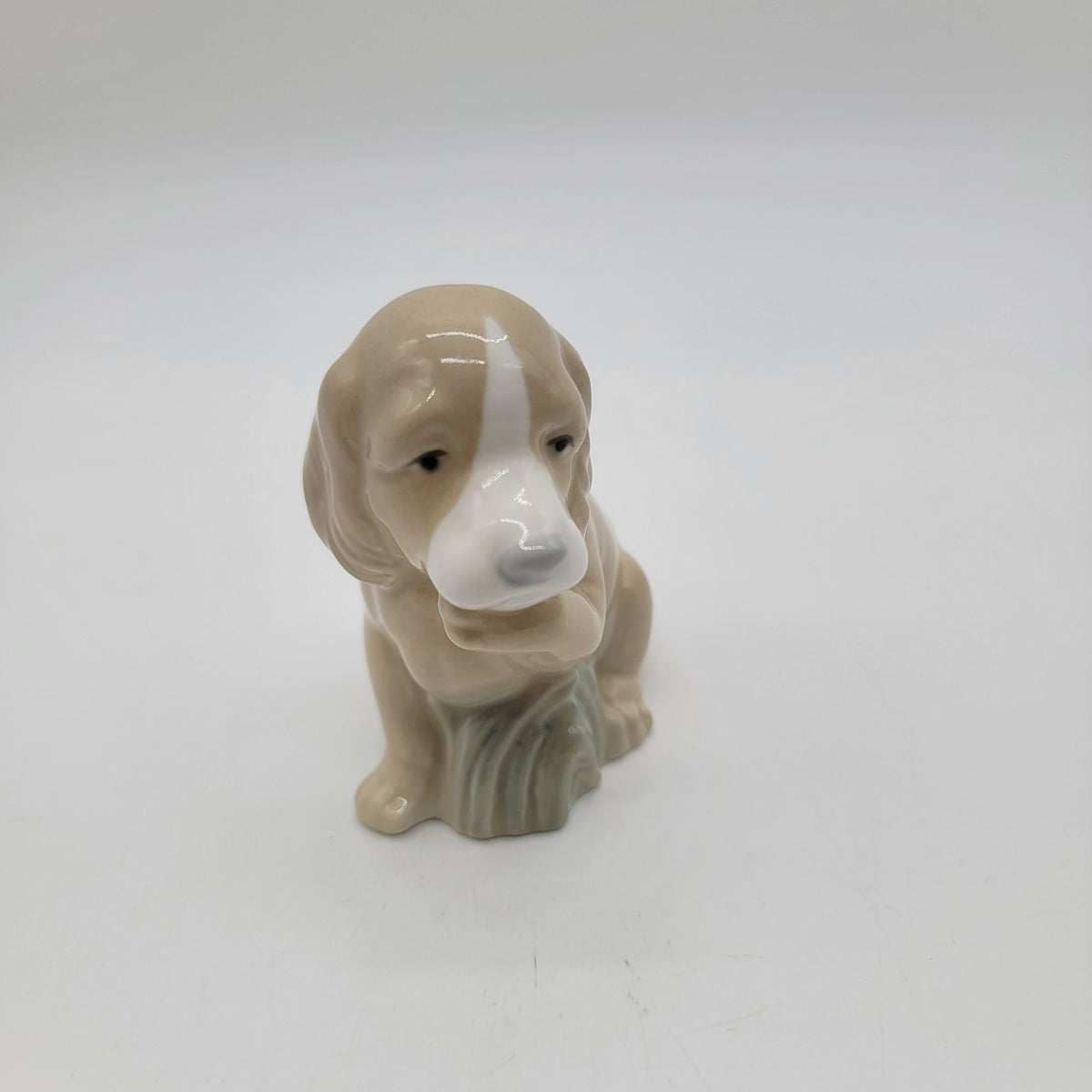 Miguel Requena Porcelain Puppy Dog Figurine