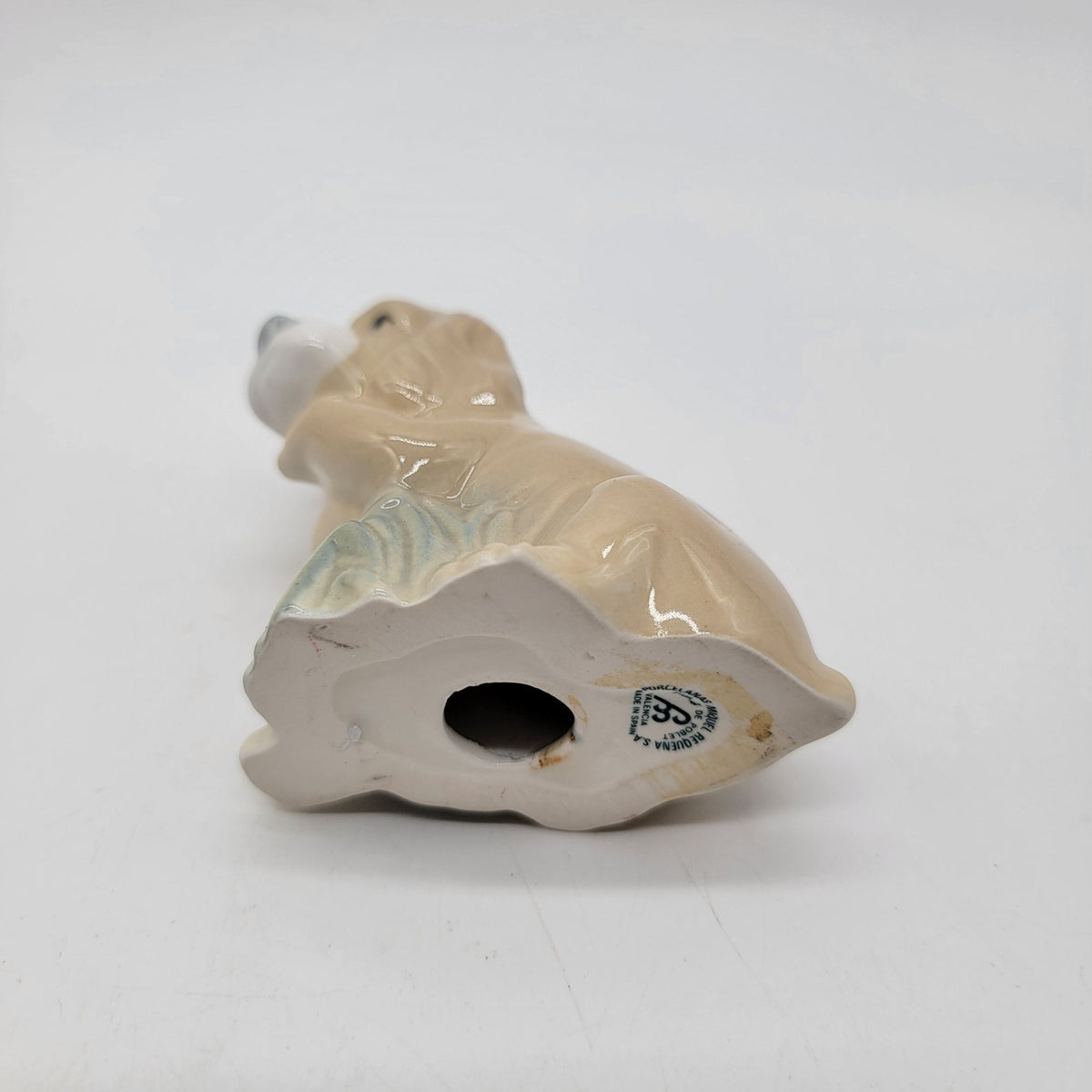 Miguel Requena Porcelain Puppy Dog Figurine