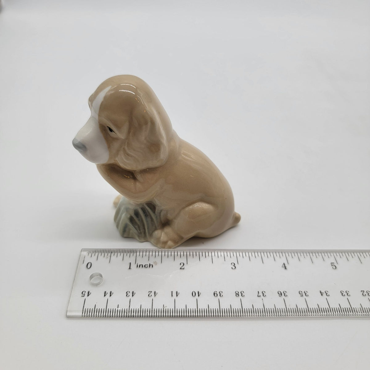 Miguel Requena Porcelain Puppy Dog Figurine