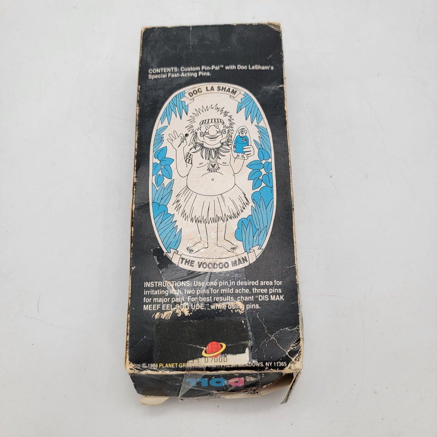 Vintage 1988 Custom Voodoo Doll By Doc La Sham Mother-In-Law Edition With Original Packaging