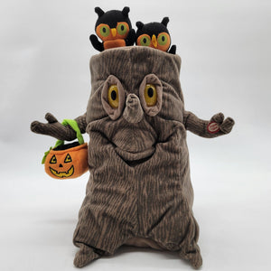 Hallmark Halloween Spooky Tree Animated Plush With Owls & Pumpkin