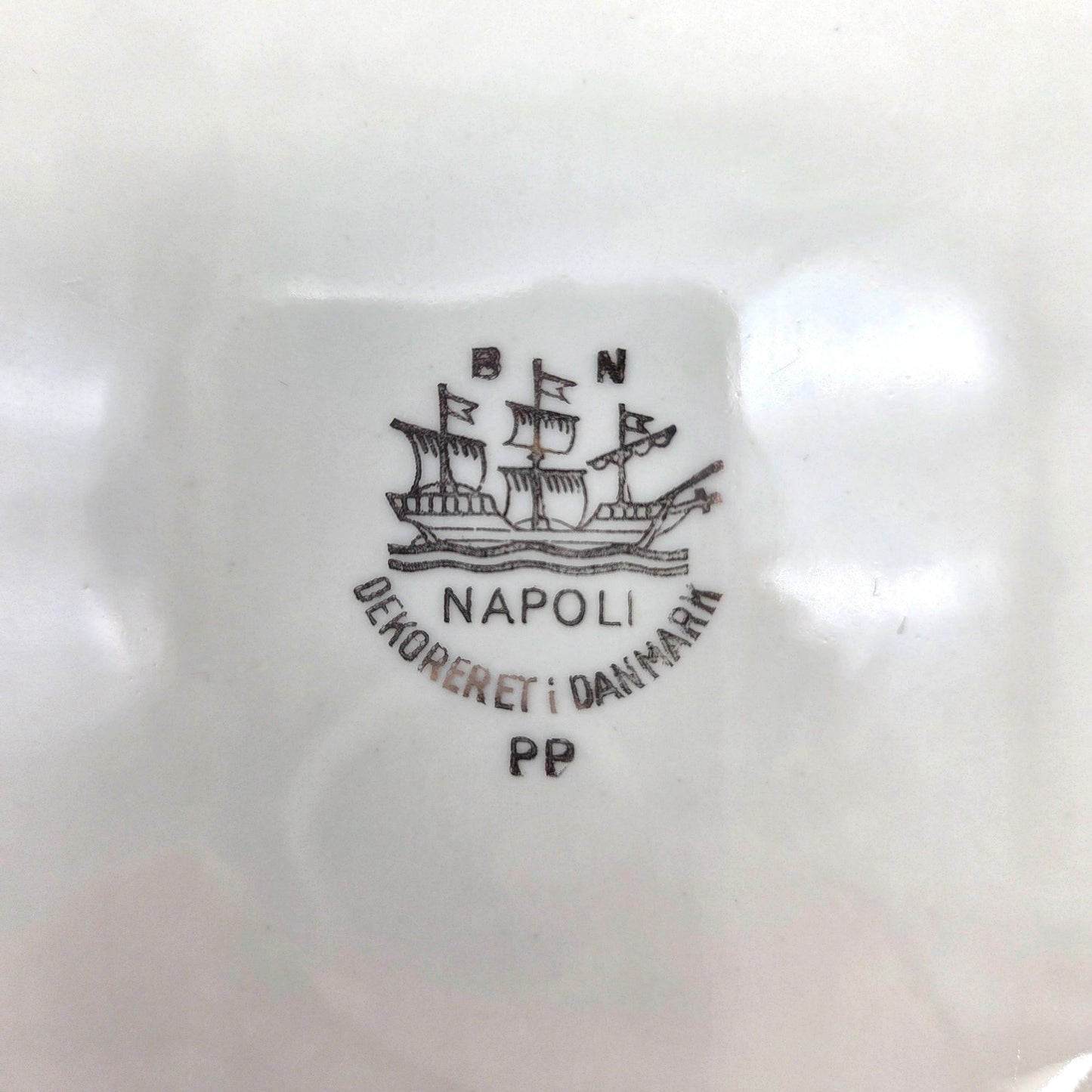 Vintage B&N Porcelain Napoli Danmark Serving Plate