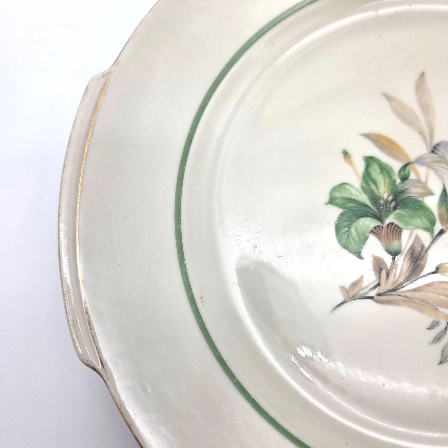 Vintage B&N Porcelain Napoli Danmark Serving Plate