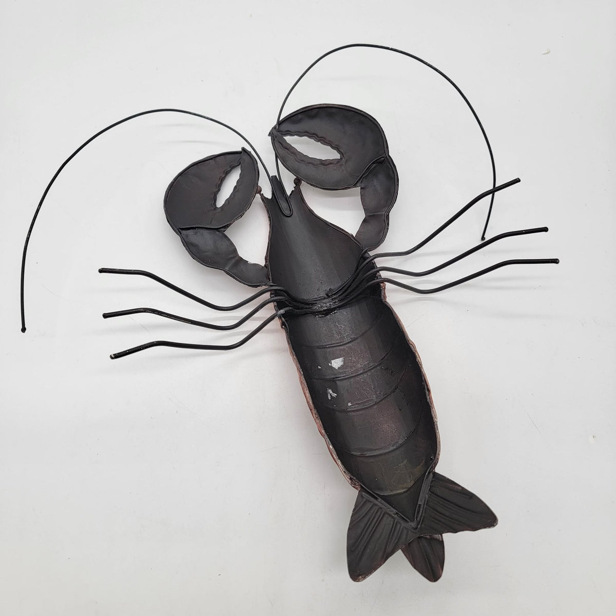 Vintage Metal Lobster Wall Hanging