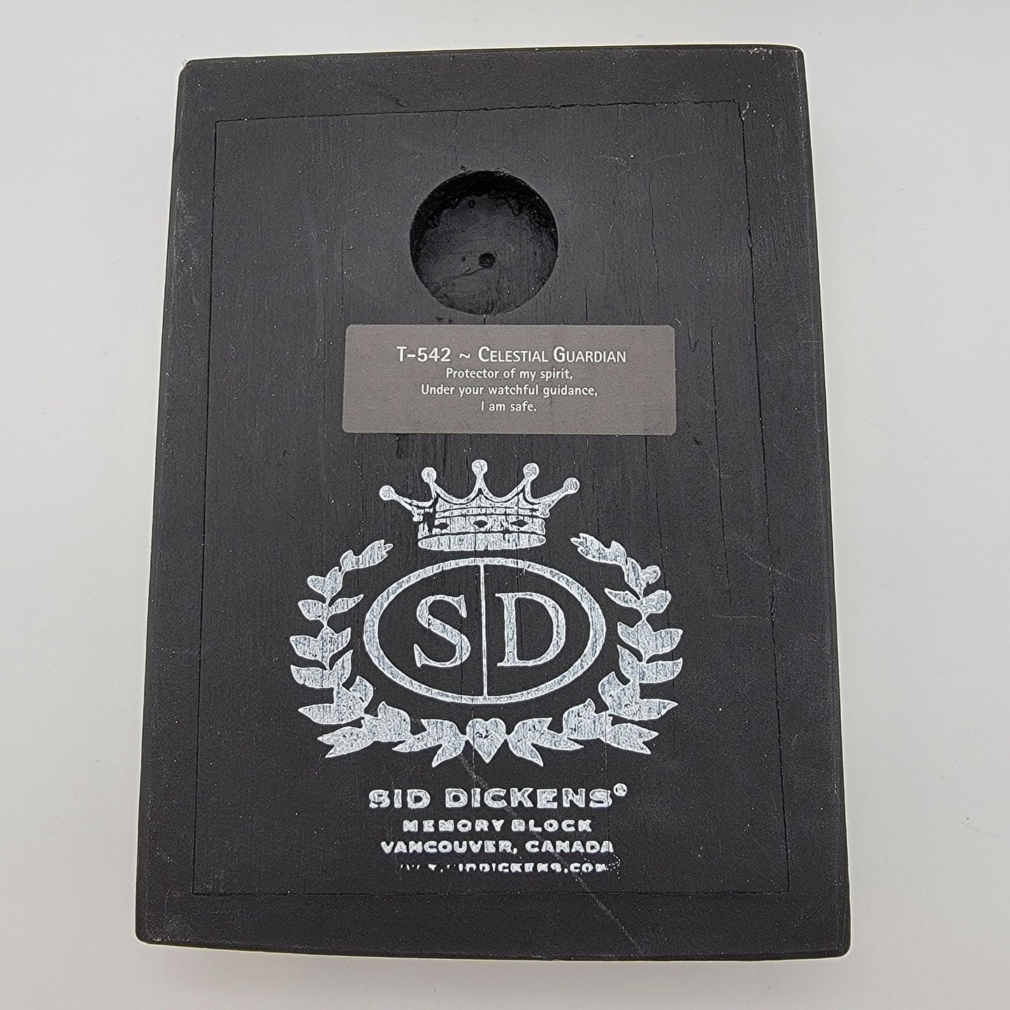 Retired Sid Dickens Memory Block T542 Celestial Guardian Wall Tile