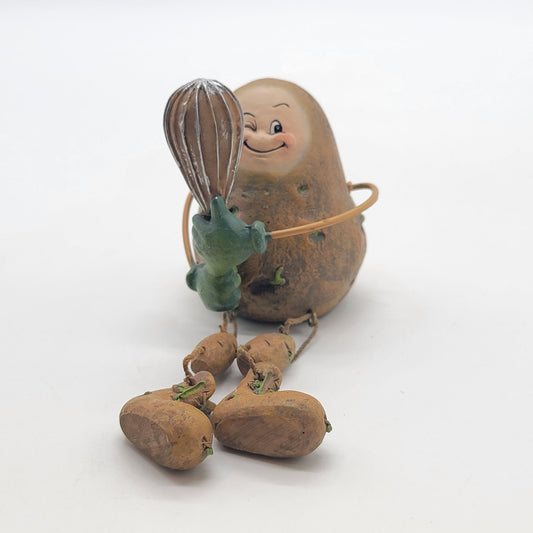 1980s Anthropomorphic Potato Shelf Sitter