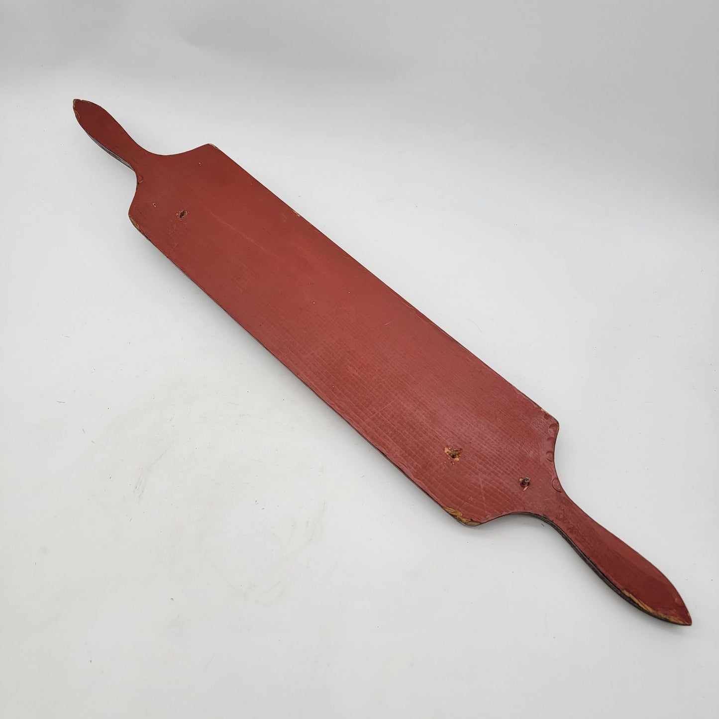 Vintage Hand-Painted Wooden Key Holder With 4 Hooks