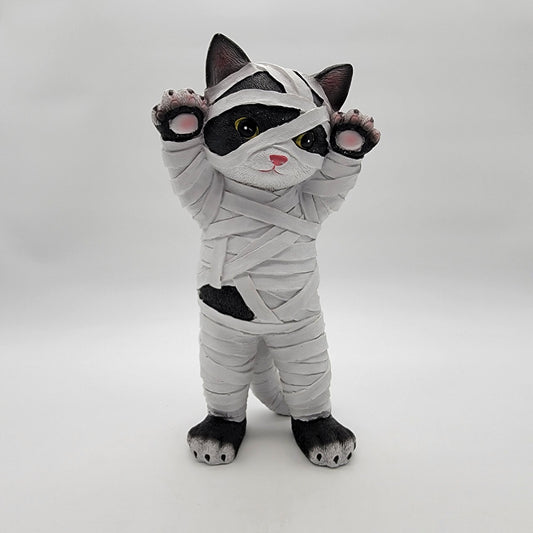 Cat Mummy Outdoor Garden Statue