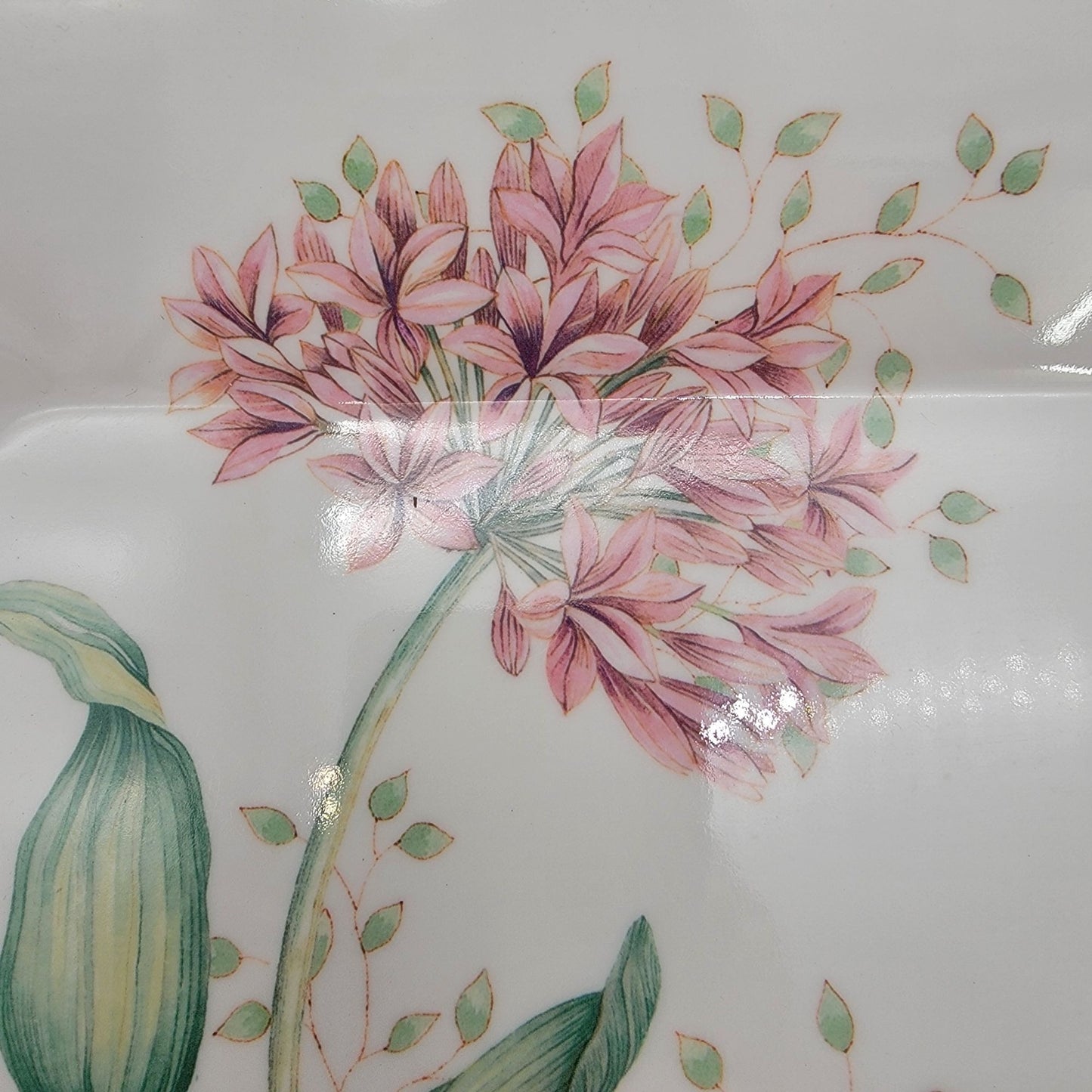 Lenox Butterfly Meadow Melamine Hors DOeuvres Tray 15.25" Floral & Butterfly Design