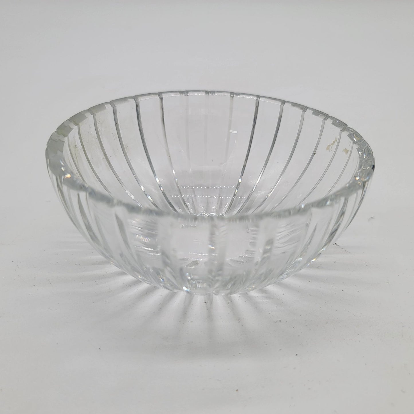 Waterford Marquis Palladia Vertical Cut Crystal Centerpiece Serving Bowl 8"
