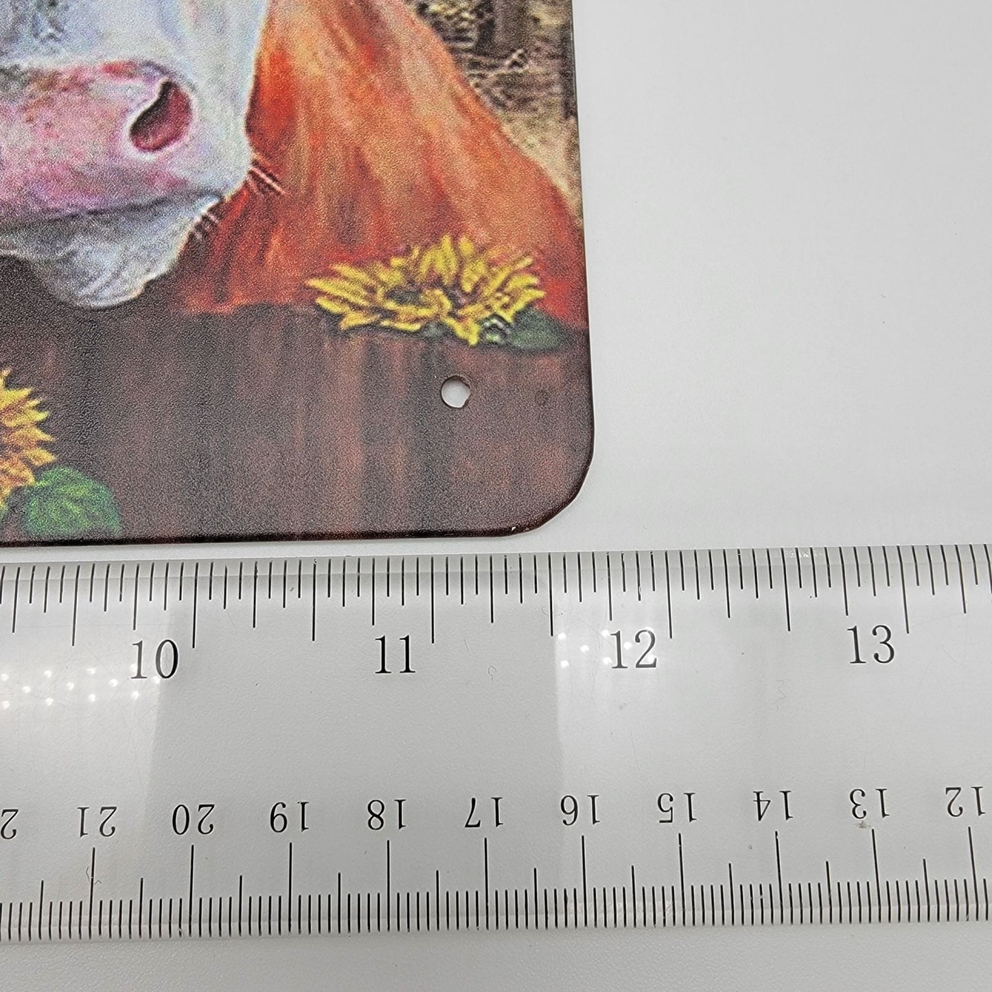 What A Wonderful World Farm Animals Tin Sign