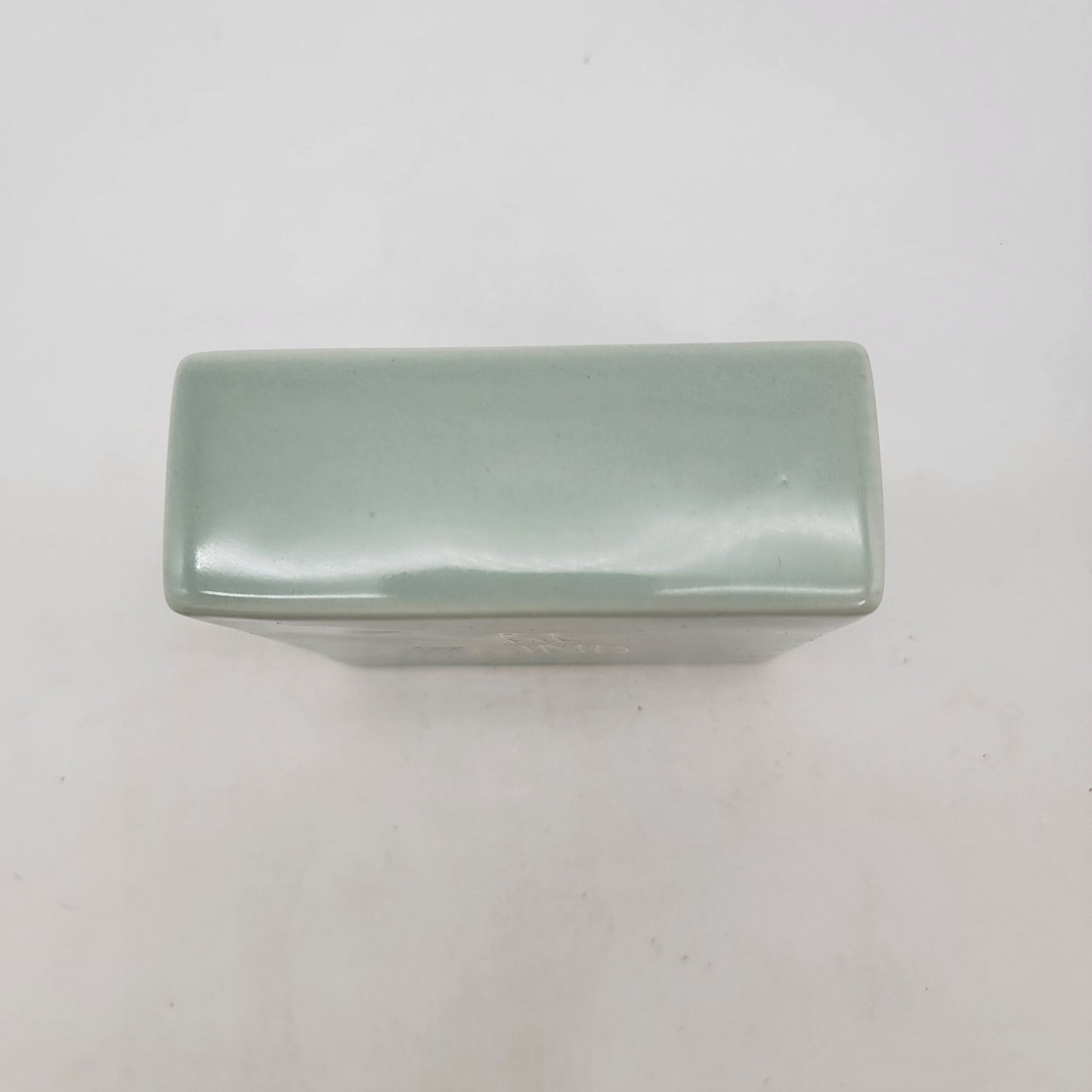 Rae Dunn Artisan Collection By Magenta "Be Kind" Sage Green Block Paperweight