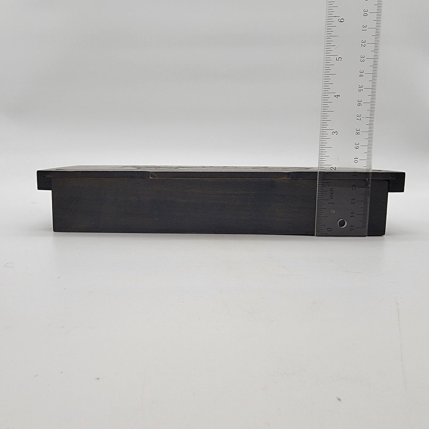 Vintage Carved Linden Wood Box With Carriage Made in Poland