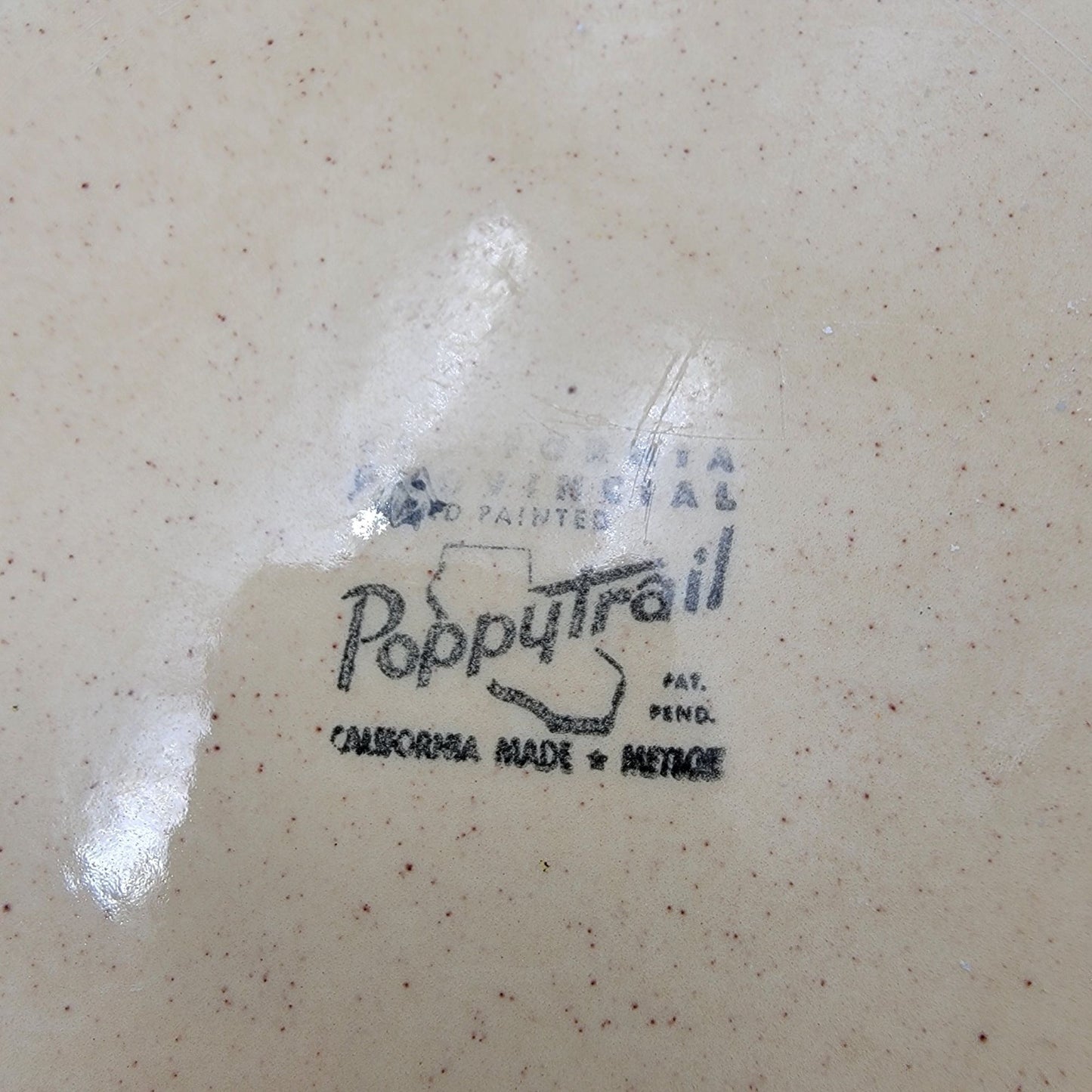 Set Of 3 Vintage Poppytrail By Metlox Rooster Plates