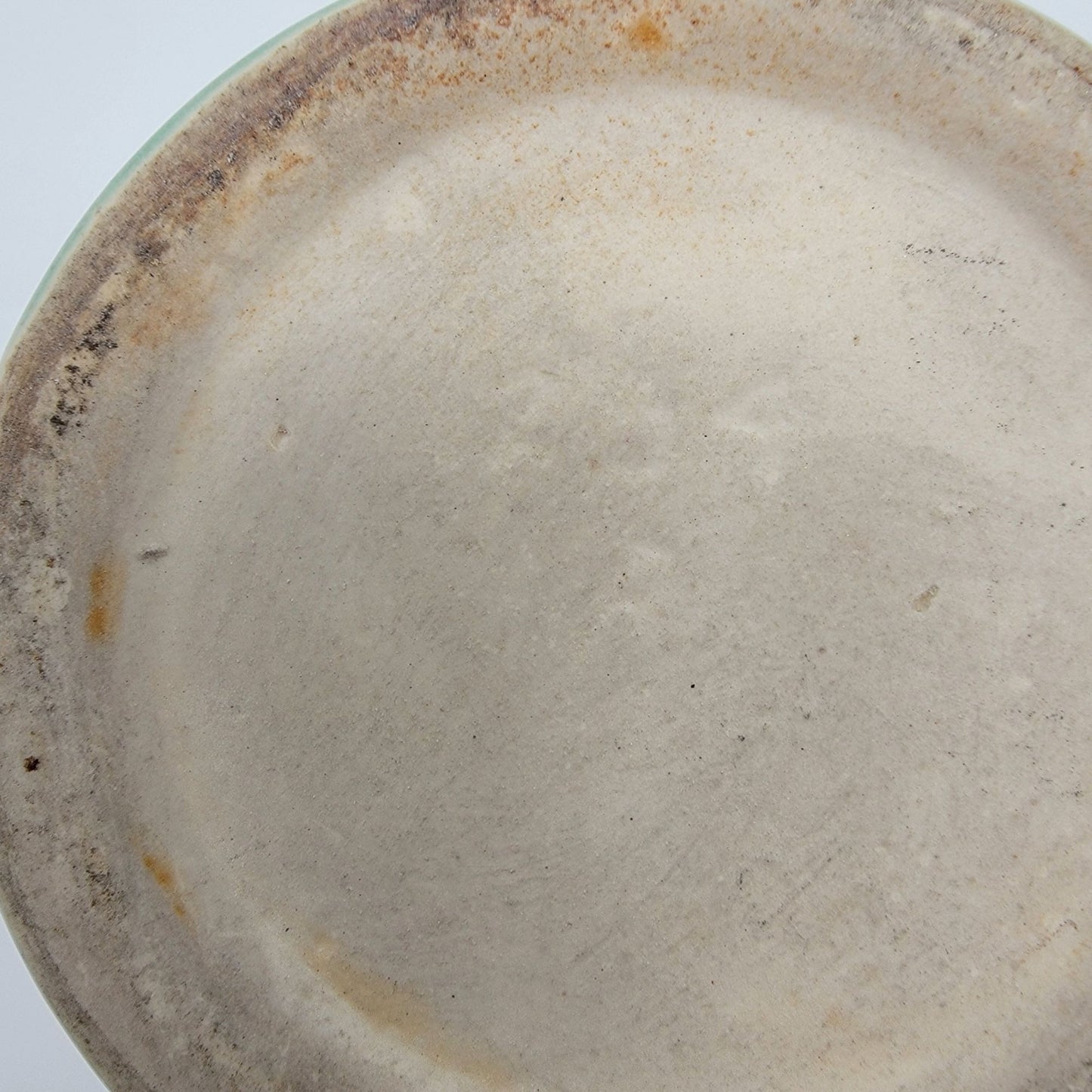 Antique Arts and Crafts Era Green Pottery Vase