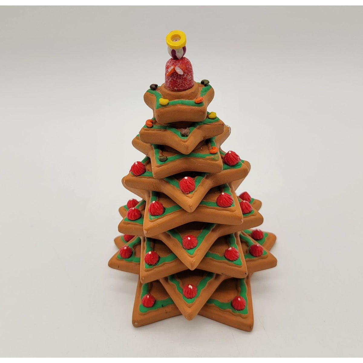 2004 Lemax Sugar N Spice Baked Cookie Christmas Tree Figurine